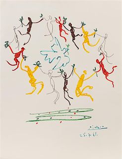 After Pablo Picasso, (Spanish, 1881-1973), La Ronde de la Jeunesse, 1961