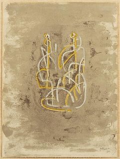 * Henry Moore, (British, 1898-1986), Prométhée, 1950
