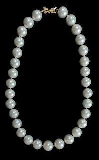 Fine South Sea Pearl Necklace