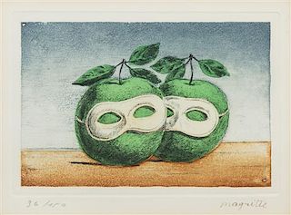 * René Magritte, (Belgian, 1898–1967), Le Prêtre Marie, from Signe de Survie, 1968