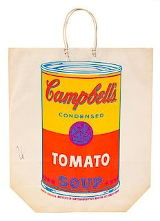 Andy Warhol, (American, 1928–1987), Campbell's Soup Can (Tomato), 1966