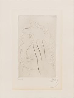 Fernand Léger, (French, 1881-1955), Tete de femme