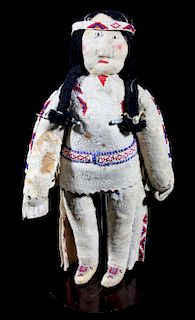 Sioux Beaded Child's Doll