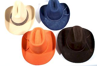 Lot of Womens Cowboy Hats
