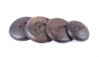 Antique Griswold & Other Cast Iron Lid Collection