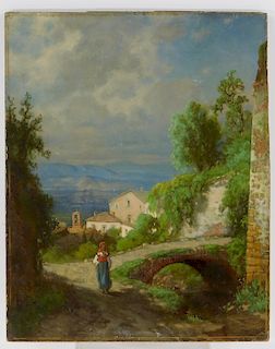 George Edward Candee European Landscape Painting