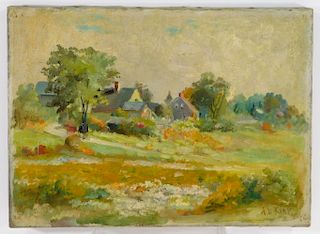 Alice Keep Impressionist Summer Landscape Painting