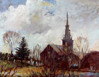 Curtis Rosser Impressionist New England Painting