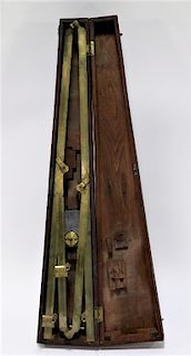 19C Charles Blunt Brass Pantograph Instrument