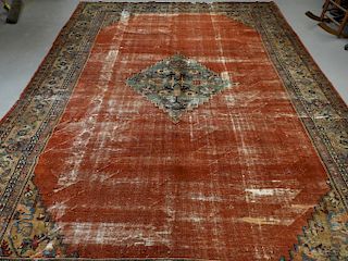 LARGE C.1900 Oriental Persian Sultanabad Carpet