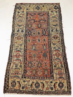 Antique Persian Middle Eastern Kurdish Carpet Rug