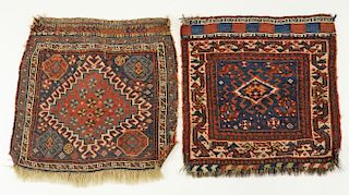 2 Middle East Persian Camel Hair Bag Face Textiles