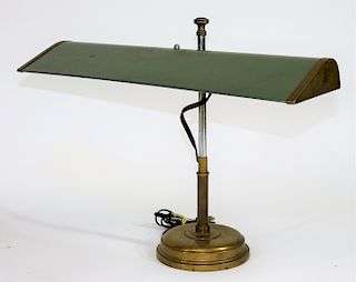 American Industrialist Brass Adjustable Desk Lamp