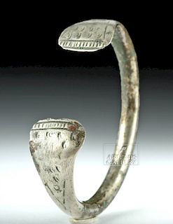 Roman Silver Bracelet - Made for a Woman, 34.2 grams