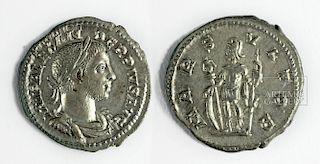 Rare Roman Silver Denarius of Severus Alexander - 2.9 g