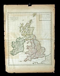 Poirson & Tardieu l'Aine Map of Great Britain, 1803