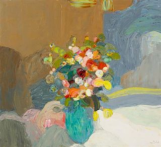 Roger Mühl, (French, 1929-2008), Bouquet de roses