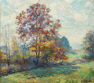 * Lucie Hartrath, (American, 1867-1962), Indian Summer