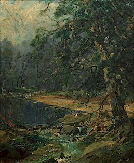 William Louis Sonntag, (American, 1822-1900), Landscape