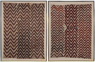 Two Turkish Woven Panels