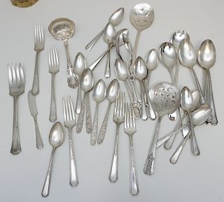 LARGE COLLECTION SILVER PLATE