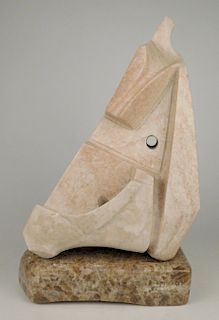 Brock marble sculpture