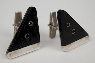 Pair of Esther Lewittes Cufflinks