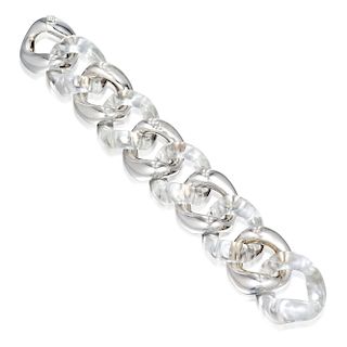 A Rock Crystal Bracelet