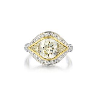 A Yellow Diamond Ring