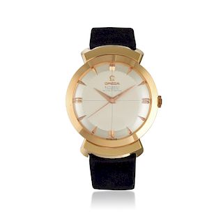 Omega Automatic Watch in 18K Pink Gold