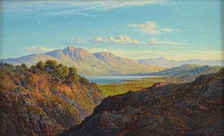 Arthur Gilbert Antique English Landscape Painting