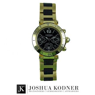 Cartier Pasha Automatic 18K Gold Men's Watch