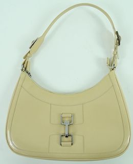 Vintage Gucci Vernis Leather Jackie Style Hand Bag