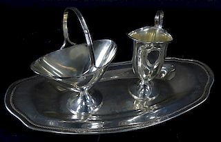 Lot of Three Sterling Silver Service Items