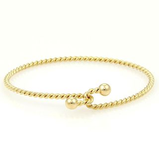 Tiffany & Co. 18k Gold Ball Hook Wire Bracelet