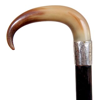 124. Twisted Horn Cane- 