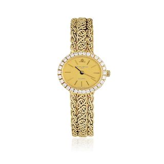 Baume & Mercier Ladies Diamond 18K Gold Dress Watch, ref. 18523 9
