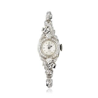 Rolex 14K Gold Ladies Diamond Watch