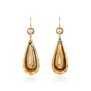Victorian 14K Gold Earrings