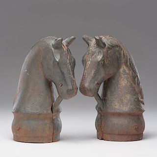 Horse Hitching Post Finials
