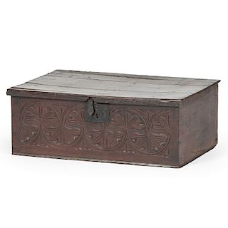 William and Mary Carved Bible Box