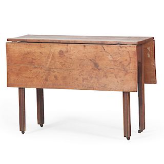 American Chippendale Drop Leaf Table