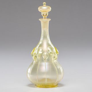 Louis Comfort Tiffany Favrile Glass Decanter