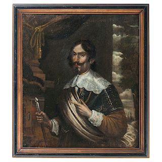 Continental Portrait of a Man with Sword