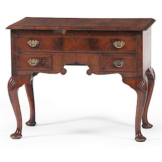 English Queen Anne-style Lowboy