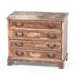 Grain Painted Spice Chest