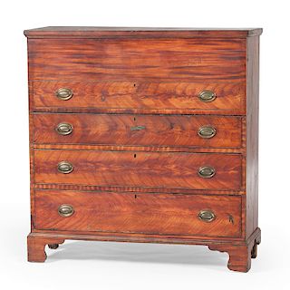 Grained Painted Mule Chest 