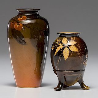 Rookwood Standard Glaze Vases