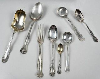 Appox. 59 misc. sterling flatware pieces