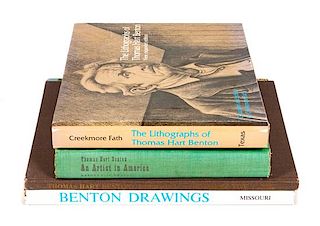 * Four Books Related to Thomas Hart Benton's Artwork